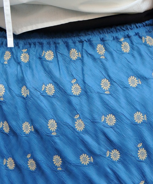 THE SHINZONE(ザ シンゾーン)の「THE SHINZONE/シンゾーン イリカジャカードスカート ILICA JACQUARD SKIRT 26SMSSK02(スカート・レディース・ブラック/ブルー・36)」の14枚目の写真