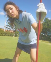 the studio k（ ）の「アーガイルパターンベストスカイブルー（ベスト）」