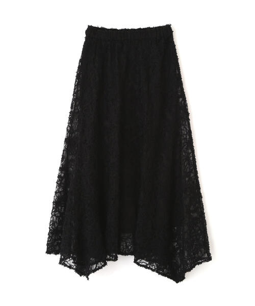 FREE'S MART（フリーズマート）の「◆２ＷＡＹモールレースパネルフレアスカート（スカート・レディース・ブラック/ホワイト・MEDIUM/SMALL）」の3枚目の写真