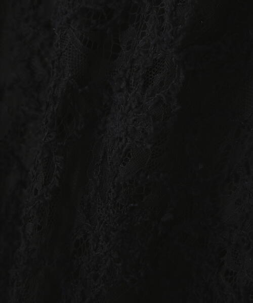 FREE'S MART（フリーズマート）の「◆２ＷＡＹモールレースパネルフレアスカート（スカート・レディース・ブラック/ホワイト・MEDIUM/SMALL）」の10枚目の写真