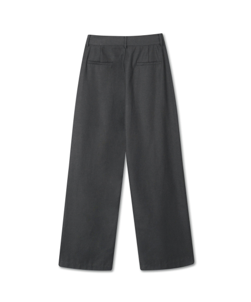 MICHIKO LONDON(ミチコ ロンドン)の「ボリュームタックワイドスラックスモスチャコール(スラックス・レディース・その他・SMALL/MEDIUM/LARGE)」の5枚目の写真