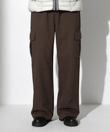 THESTORI（ザ・ストリ）の「【両起毛】ワイドカーゴパンツ（ブラウン）（その他パンツ）」