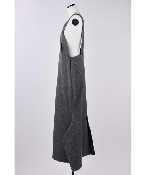 nagonstans(ナゴンスタンス)の「ダンボール Jumperスカート(ジャンパースカート・レディース・チャコールグレー/ブラック・SMALL/MEDIUM)」の8枚目の写真