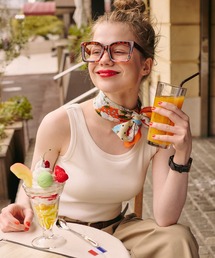 BONLECILL | 【接触冷感/抗菌防臭】カップ付きUネックタンクトップ(タンクトップ)