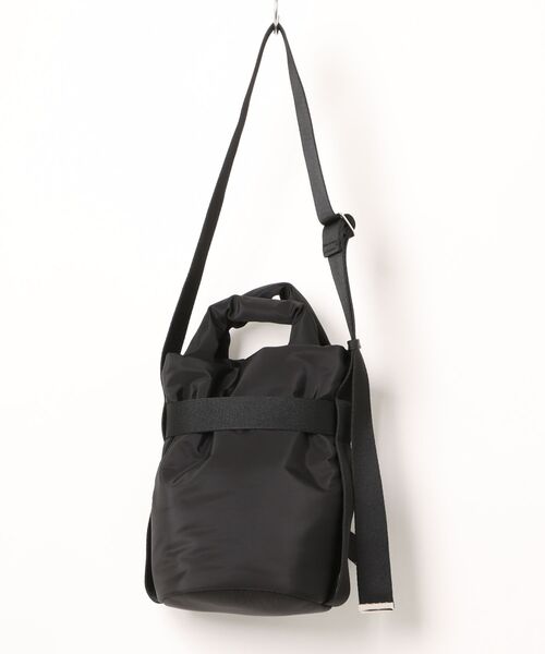 OUTDOOR PRODUCTS（アウトドアプロダクツ）の「【OUTDOOR PRODUCTS / アウトドアプロダクツ】2way Belt Tote ベルト ミニ トートバッグ（トートバッグ・レディース・アイボリー/ブラック/モカ・FREE）」の4枚目の写真