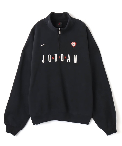 JORDAN BRAND(ジョーダンブランド)の「JORDAN BRAND M J FLT GFX FLC QZ / ジョーダン ブランド FLT GFX FLC QZ / NIKE【SP】(スウェット・メンズ・ブラック/グリーン・S/M/L/XL/XXL)」の5枚目の写真