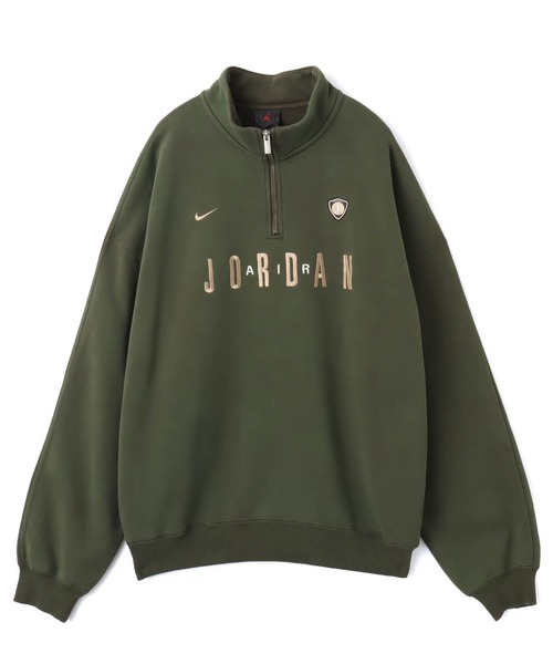 JORDAN BRAND(ジョーダンブランド)の「JORDAN BRAND M J FLT GFX FLC QZ / ジョーダン ブランド FLT GFX FLC QZ / NIKE【SP】(スウェット・メンズ・ブラック/グリーン・S/M/L/XL/XXL)」の14枚目の写真