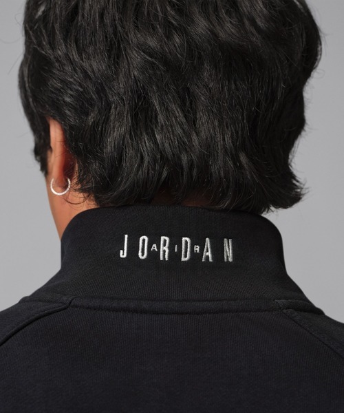 JORDAN BRAND(ジョーダンブランド)の「JORDAN BRAND M J FLT GFX FLC QZ / ジョーダン ブランド FLT GFX FLC QZ / NIKE【SP】(スウェット・メンズ・ブラック/グリーン・S/M/L/XL/XXL)」の9枚目の写真