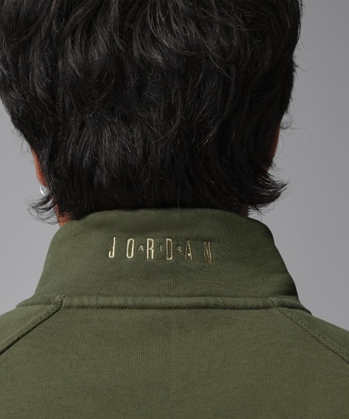JORDAN BRAND(ジョーダンブランド)の「JORDAN BRAND M J FLT GFX FLC QZ / ジョーダン ブランド FLT GFX FLC QZ / NIKE【SP】(スウェット・メンズ・ブラック/グリーン・S/M/L/XL/XXL)」の18枚目の写真