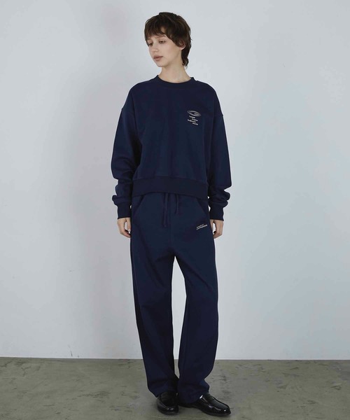 LA PEAU DE GEM（ラポドゥジェム）の「【LA PEAU DE GEM】leverage sweat/Leverageスウェット（スウェット・レディース・グレー/ネイビー・FREE）」の16枚目の写真