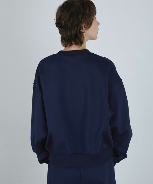 LA PEAU DE GEM（ラポドゥジェム）の「【LA PEAU DE GEM】leverage sweat/Leverageスウェット（スウェット・レディース・グレー/ネイビー・FREE）」の13枚目の写真