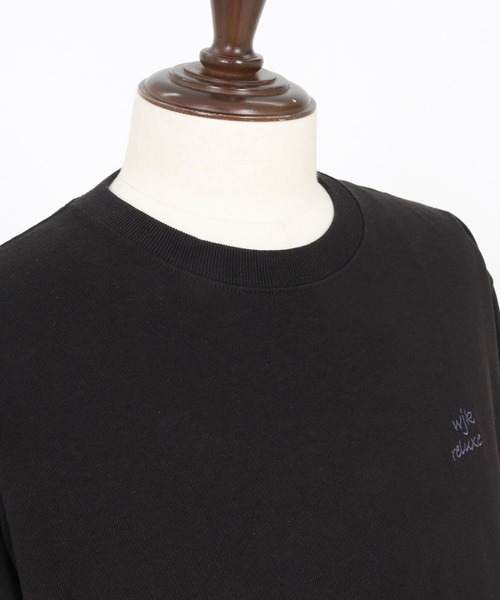 wjk reluxe(ダブルジェーケーリラックス)の「mlt5531-heavy oz LS tee ロングスリーブカットソー(WR26S-25)(Tシャツ/カットソー・メンズ・ホワイト/ブラック/スモークピンク・XL/L/M)」の19枚目の写真