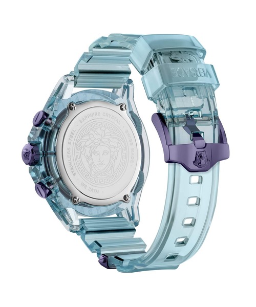 VERSACE(ヴェルサーチ)の「VERSACE/ヴェルサーチェ ICON ACTIVE 腕時計 VS-VE8P01225 メンズ(アナログ腕時計・メンズ・ブラック・FREE)」の3枚目の写真
