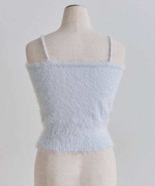 OLIVE des OLIVE（オリーブデオリーブ）の「spring color palette cami（キャミソール・レディース・イエロー/ピンク/オフホワイト/チャコールグレー/サックスブルー・FREE）」の21枚目の写真