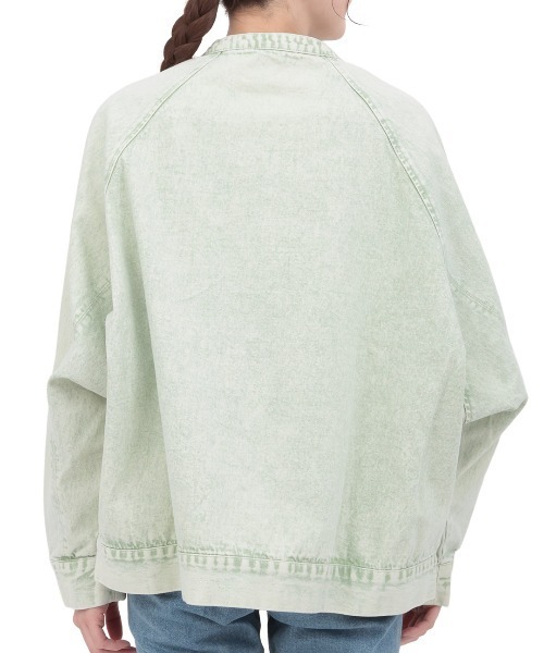 チチカカ（チチカカ）の「Orale! カラーデニムジャケット（デニムジャケット・レディース・ピンク/ブラック/ライトグリーン・FREE）」の19枚目の写真