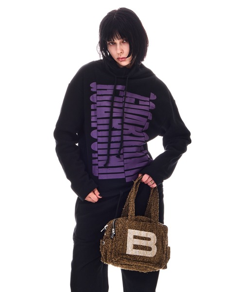 トップス BEEDEN DISCOMFORT SWITCHING LOGOPULLOVER DISCOMFORT SWITCHING LOGO PULLOVER（パーカー）｜BEEDEN（ビーデン
