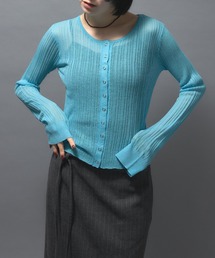 leimn（レイムン）の「シアーリブカーディガン（カーディガン/ボレロ）」