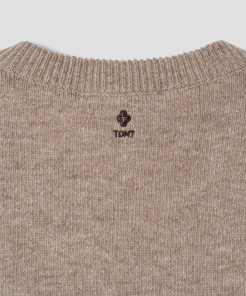 TTUDEMENT（トュードメント）の「MUTED ARGYLE VEST BEIGE（ベスト・レディース・その他・FREE）」の7枚目の写真