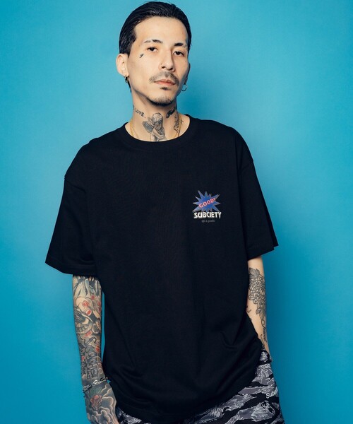 Subciety(サブサエティ)の「Addict tee(Tシャツ/カットソー・メンズ・ブラック/ホワイト/パープル・SMALL/MEDIUM/LARGE/X-LARGE/XX-LARGE)」の15枚目の写真