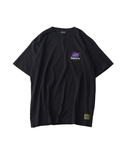 Subciety(サブサエティ)の「Addict tee(Tシャツ/カットソー・メンズ・ブラック/ホワイト/パープル・SMALL/MEDIUM/LARGE/X-LARGE/XX-LARGE)」の8枚目の写真