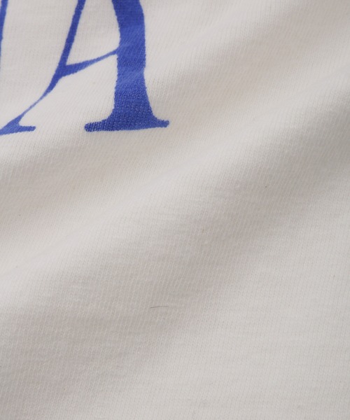 AMERICANA（アメリカーナ）の「【Americana（アメリカーナ）】ラフィー丸胴 プリントT / センターロゴ（Tシャツ/カットソー・レディース・ホワイト/グレー系その他・FREE）」の19枚目の写真