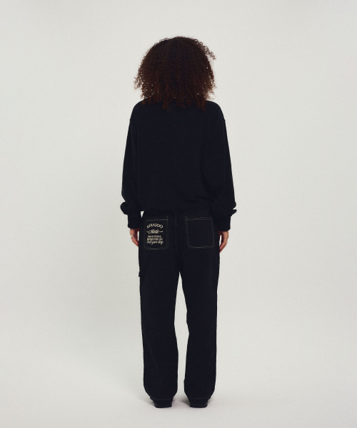 MENASOO(ミナス)の「Washing Cotton Work Pants_Black(その他パンツ・レディース・ブラック・1/2)」の7枚目の写真
