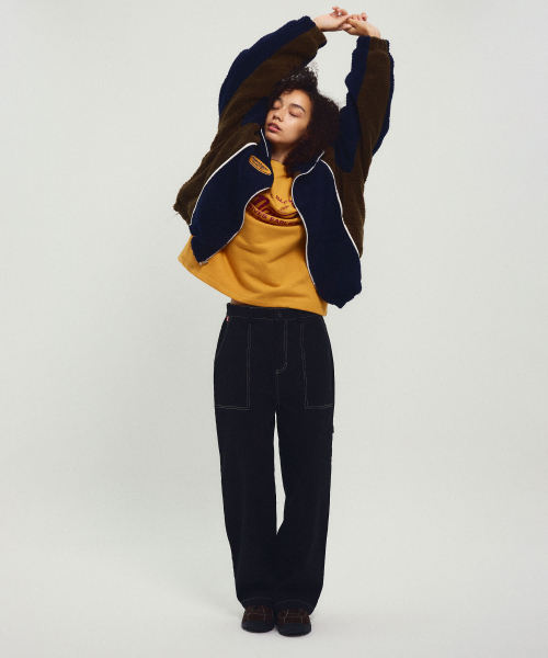 MENASOO(ミナス)の「Washing Cotton Work Pants_Black(その他パンツ・レディース・ブラック・1/2)」の9枚目の写真