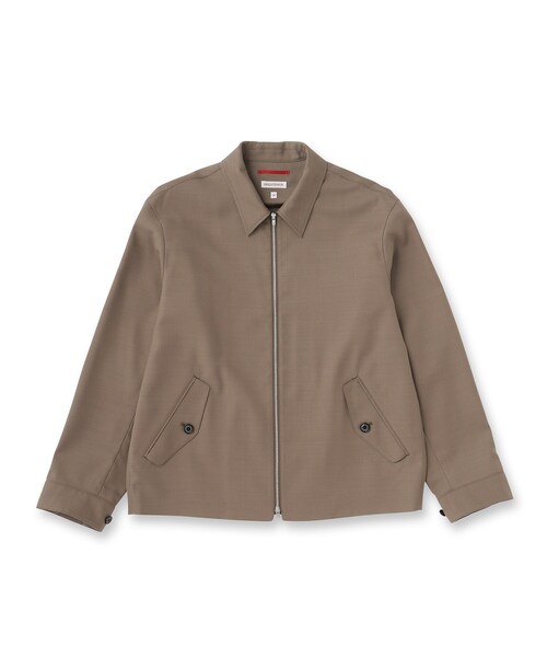 DRESSTERIOR(ドレステリア)の「【ウォッシャブル】ウールハリントン ジャケット(ブルゾン・メンズ・ブラウン系その他/ブラック・90/92/91)」の15枚目の写真