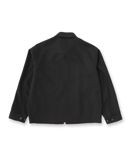 DRESSTERIOR(ドレステリア)の「【ウォッシャブル】ウールハリントン ジャケット(ブルゾン・メンズ・ブラウン系その他/ブラック・90/92/91)」の5枚目の写真