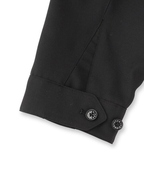 DRESSTERIOR(ドレステリア)の「【ウォッシャブル】ウールハリントン ジャケット(ブルゾン・メンズ・ブラウン系その他/ブラック・90/92/91)」の7枚目の写真