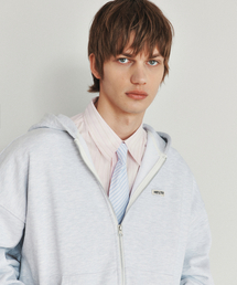 HEUTE（ホイテ）の「HET SIGNATURE HOODIE ZIP-UP (M/GREY)（パーカー）」