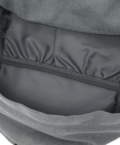 NICE GHOST CLUB(ナイスゴーストクラブ)の「NGC BASIC COTTON BACKPACK_CHARCOAL(NG2EFUAB44A)(バックパック/リュック・レディース・チャコール・FREE)」の8枚目の写真