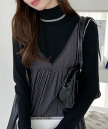 Ada.（エイダ）の「バルーンシルエット 肩リボン キャミチュニック（チュニック）」