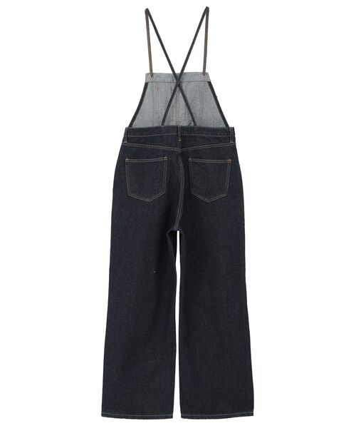 AMERICAN HOLIC（アメリカンホリック）の「デニムサロペット（サロペット/オーバーオール・レディース・グレー/ワンウォッシュ・M/L）」の17枚目の写真