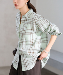 FRAMeWORK（フレームワーク）の「≪新色   追加≫フレンチリネンレギュラーシャツ（シャツ/ブラウス）」