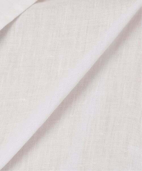 FRAMeWORK(フレームワーク)の「≪新色 / 追加≫フレンチリネンレギュラーシャツ(シャツ/ブラウス・レディース・ホワイト/ブラウン/グリーン/ピンク/ブルー/ネイビー/ダークブルー・FREE)」の14枚目の写真