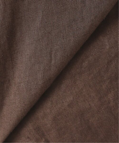 FRAMeWORK(フレームワーク)の「≪新色 / 追加≫フレンチリネンレギュラーシャツ(シャツ/ブラウス・レディース・ホワイト/ブラウン/グリーン/ピンク/ブルー/ネイビー/ダークブルー・FREE)」の17枚目の写真