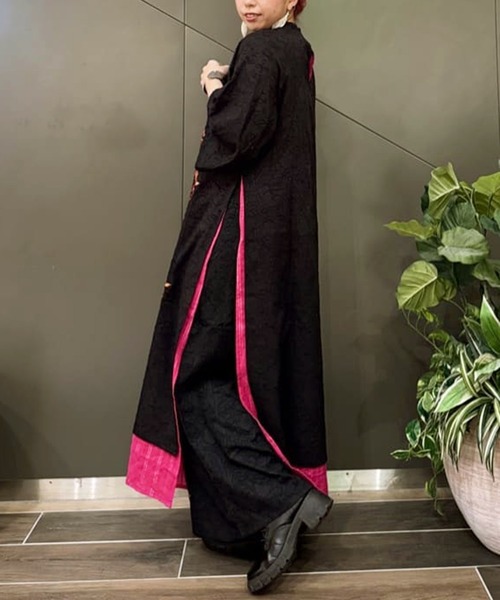 チャイハネ(チャイハネ)の「【チャイハネ】ペティナ刺繍ワンピース(ワンピース・レディース・ブラック/ブルー/ホワイト・FREE)」の13枚目の写真