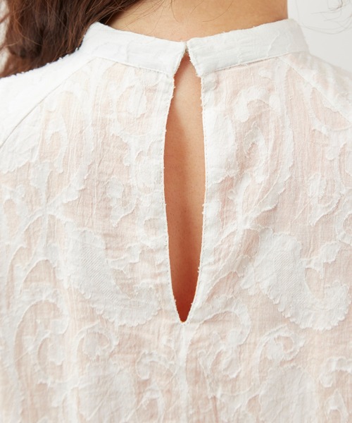 チャイハネ(チャイハネ)の「【チャイハネ】ペティナ刺繍ワンピース(ワンピース・レディース・ブラック/ブルー/ホワイト・FREE)」の7枚目の写真