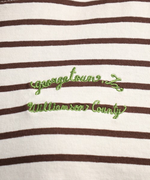 Arinomama(アリノママ)の「+Arinomama カジュアルライクダブルカフスボーダーT 長袖(Tシャツ/カットソー・レディース・ピンク系その他/ホワイト×ネイビー/ブラック×グレー/ホワイト×ブラウン・FREE)」の19枚目の写真