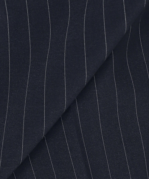 journal standard L'essage（ジャーナルスタンダードレサージュ）の「無地/ストライプテーパードパンツ（スラックス・レディース・ブラック/ネイビー・38/36）」の8枚目の写真