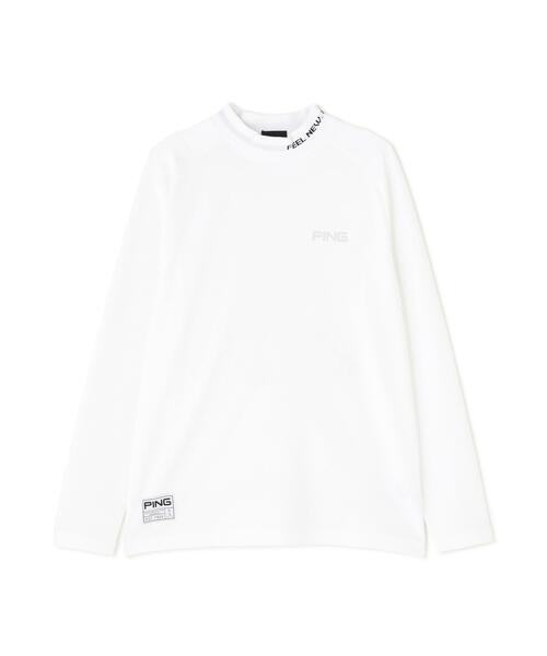 PING(ピン)の「【PING APPAREL】冷感ポンチハイネックシャツ <GOLD> (MENS)(Tシャツ/カットソー・メンズ・グレー/ネイビー/ホワイト・M/L/S/LL/LL1)」の20枚目の写真