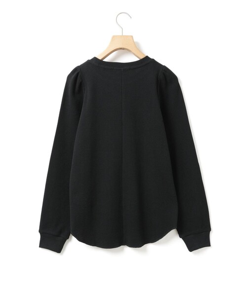 MARMARMAR（マーマーマー）の「MARMARMAR パフスリーブワッフルプルオーバー（Tシャツ/カットソー・レディース・ブラック/オフホワイト/グリーン・FREE）」の20枚目の写真