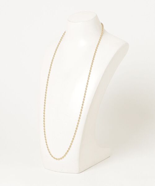 SOAC(ソーク)の「(SOAC)DROP CHAIN LONG NECKLACE(ネックレス・レディース・シルバー/ゴールド・ONE SIZE)」の3枚目の写真