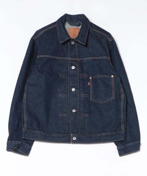 JUGLANS(ユグランス)の「【Levi's】TYPE I TRUCKER / リーバイス デニムジャケット 1stタイプ(デニムジャケット・メンズ・インディゴブルー・XL/L/M/S)」の1枚目の写真