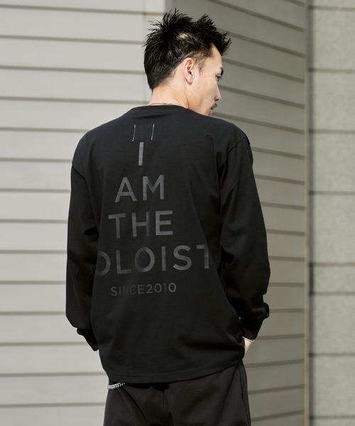 TAKAHIROMIYASHITATheSoloIst.（タカヒロミヤシタザソロイスト）の「TAKAHIROMIYASHITATheSoloIst./タカヒロミヤシタザソロイスト. ×NEW ERA/ニューエラ L/S Oversized Tee. Tシャツ  2026年春夏（Tシャツ/カットソー・メンズ・ブラック・M/L/XL）」の6枚目の写真