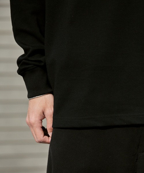 TAKAHIROMIYASHITATheSoloIst.（タカヒロミヤシタザソロイスト）の「TAKAHIROMIYASHITATheSoloIst./タカヒロミヤシタザソロイスト. ×NEW ERA/ニューエラ L/S Oversized Tee. Tシャツ  2026年春夏（Tシャツ/カットソー・メンズ・ブラック・M/L/XL）」の20枚目の写真