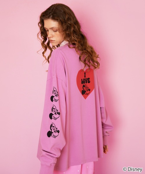 Disney / I LOVE LS TEE（Tシャツ/カットソー）｜WCJ（ダブルシー