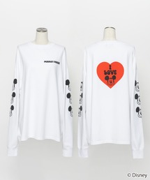 WCJ（ダブルシージェイ）の「Disney / I LOVE LS TEE（Tシャツ/カットソー）」
