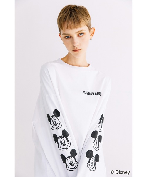 WCJ（ダブルシージェイ）の「Disney / I LOVE LS TEE（Tシャツ